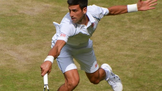 Novak Djokovic at Wimbledon