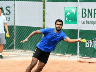 Prajnesh Gunneswaran registered another easy win at the 2019 Shanghai Challenger to make it to the last-four stage on Friday.