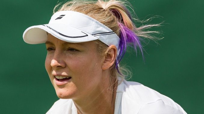 Bethanie Mattek-Sands at Charleston Exhibition