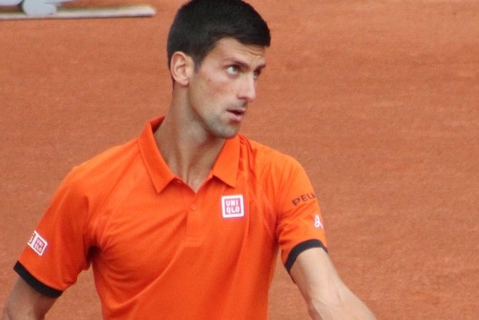 Djokovic at the 2024 French Open