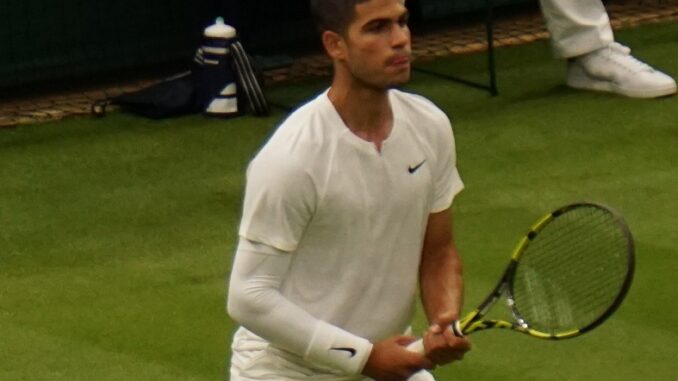 Alcaraz will be the defending champion at Wimbledon 2024